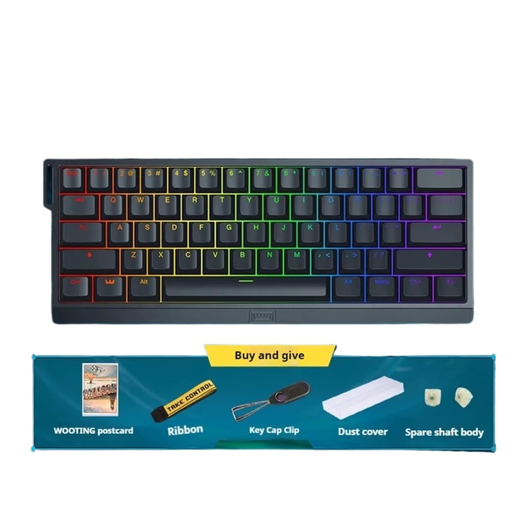 Wooting 60HE Custom Magnetic Mechanical Gaming Keyboard Wired